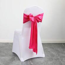 10 pièces Écharpe de chaise en satin avec nœud papillon, écharpes de chaise en satin vert sauge pour mariage, réception, événement, hôtel, décoration de chaise, convient pour toute fête intérieure ou extérieure. Décoratif et fonctionnel. Également applicable pour les fêtes de vacances, les mariages, les célébrations d'anniversaire, les sacs en organza, les chemins de table, les artisanats DIY, la décoration d'intérieur et les décorations de fête