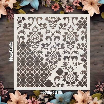 قالب طباعة شعبي للتلوين والتطريز وديكور الألبوم، رجوع للمدرسة، لوازم مدرسية