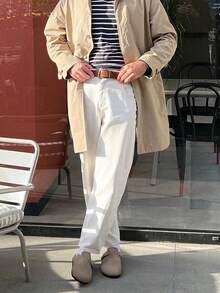 Clogs For Men Suede Clogs With Arch Support Leather Cork Footbed  Size 6.5-13.5 - Taupe - View 5