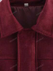 Giacca da donna casual di moda da strada con colletto alla coreana, manica lunga con chiusura lampo, vestibilità morbida e vintage