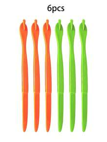 Orange Peeler (1/2/4/6 Pieces), Peeling Tool, Plastic Peeler, Lemon Peeler, Citrus Peeler, Grapefruit Peeler, Orange Slicer, Easy-Open Orange Slicer, Kitchen Accessory Knife, Orange Peeler, Kitchen Gadget, Suitable For Various Fruits. - Multicolor - View 13