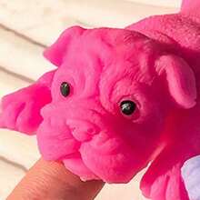1/4 piezas Color aleatorio Juguete Apretable Bulldog Squish, Perro Suave Taba, Juguete Húmedo de Perro, Juguete Anti-Estrés Gracioso Adecuado para Reuniones con Amigos, Entretenimiento Familiar, Juguete Suave de Perro para Apretar, Alivio de Estrés, Juguetes Sensoriales para Perros, Juguetes Fidget para Adultos - Multicolor - Ver 12