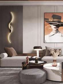 Minimalist Creative Grid Wall Lamp, Bedroom Bedside Lamp, Living Room Background Wall Light, Modern Luxury Staircase Corridor Light - Multicolor - View 5