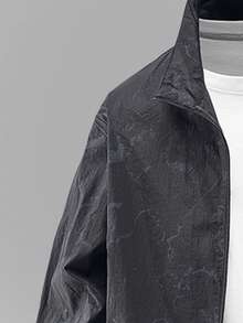 1pc Men's Sunscreen Lightweight Anti-UV Outdoor UPF50+ Hoodie Jacket, Breathable For Hiking, Running, Cycling - Black - View 4