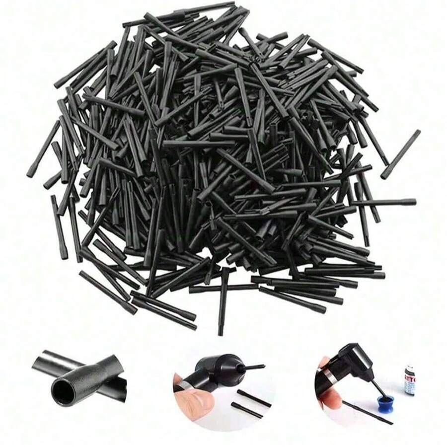 100pcs Black And White Tattoo Ink Mixing Sticks, Disposable Tattoo Pigment Mixing Sticks, Suitable For Tattoo Mixers, Art Painting And Tattoo Pigment Mixing - Multicolor - View 1