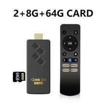 A TV Box Android 12 Q96 X2 ATV H313 Quad Core HD 4K Voice Remote Smart TV Stick 2GB16GB 4G 5G Dual Wifi BT5.0 HD Player PK G96