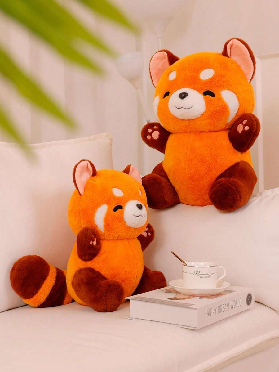 Red Panda Stuffed Animal Red Panda Plush Cute Panda Plushie Toy Gift For Kids Girlfriend Birthday