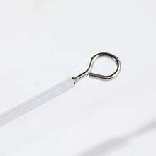 2m/5m/10m/30m White Curtain Cord, Plastic Coated Curtain Rope With 6 Screw Holes And 6 Hooks, Suitable For Curtains, Shower Curtains, Curtain Rods