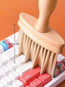 1/2pcs Grooved Cleaning Tool Set, Multi-Functional Desk Crevice Tool, Gap Brush For Home Kitchen Bathroom Cleaning, Hotel Stain Remover