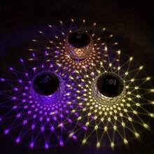 1 Peça Luz Flutuante para Piscina com Energia Solar, Lâmpada Bola Mágica LED À Prova d'Água de Cores Mutáveis, Mudança Automática de Cores para Piscina, Lago, Fonte, Adequada para Banheiro, Piscina, Lago, Fonte, Jardim, Decoração de Gramado, Pendurado em Árvores, Etc.