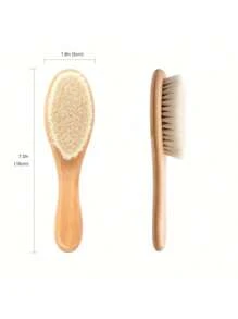 1pc Personalized Bear/Pumpkin Kitten Name Brush, Laser Engraving, Souvenir Gift, Bath Product Gift, Personalized Men's And Women's Hairbrushes, Youth's Products, Engraved Name Brush, Customized Gifts, Autumn Home Refresh, Xmas Decoration