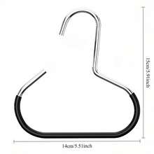 5pcs Circular Silk Scarf Hanger, Multi-Functional Simple Tie Organizer, Dipped Plastic Anti-Slip Traceless, Home Storage Rack For Scarves Towels Belts Wraps Accessories Display Organization - Multicolor - View 9