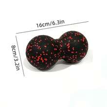 2pcs/1pc Massage Balls, EPP Massage Ball, Exercise Single Ball, Peanut Ball Fascia Roller. Suitable For Home, Gym, Yoga Studio. For Back/Foot/Hand Muscle Relaxation, Lightweight & Portable, , Unisex, All Seasons, Suitable For Gifts On Various Holidays, Suitable For Loved Ones/Friends/Elders, Christmas, New Year, No Battery Required - Multicolor - View 13