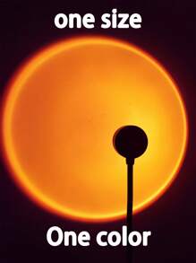 قطعة واحدة من إضاءة الغروب نمط الإسقاطية من المصور، إضاءة جو الليل لديكور المنزل