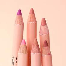 Ushas,16pcs Lip Liner Set, Outlines The Perfect Lip Shape,Easily Draws Exquisite Lip Makeup, Multiple Colors Are Available, A Good Match For Lipstick, A Must-Have Makeup Tol For Beginners,Recommended By Beauty Experts,24 Hours Without Fading - #03 - View 9