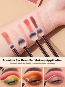 6/14件套化妆刷及海绵套装，包含12支化妆刷，其中3支为双头多功能刷，采用优质合成纤维制成，涵盖散粉刷、粉底刷、晕染刷、蜜粉刷、腮红刷、遮瑕刷、眼影刷等多种类型，适合所有肤质和用户。另含2个化妆海绵。 - 彩色 - 查看 11