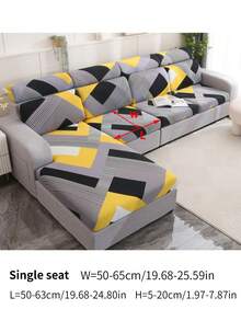 1 vỏ đệm ghế sofa co giãn in, vỏ bọc ghế sofa kết hợp hình chữ L, vỏ đệm lưng ghế sofa riêng biệt, vỏ bảo vệ đồ nội thất, vỏ đệm ghế sofa co giãn, vỏ bọc ghế sofa 3 chỗ ngồi, vỏ bọc ghế sofa 2 chỗ ngồi - Nhiều màu - Xem 19