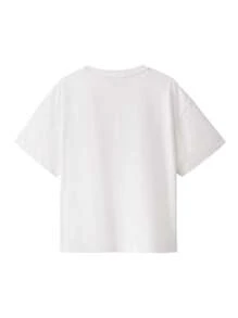 Annil Camiseta de manga corta de cuello redondo casual, fresca y transpirable, versátil para niño preadolescente en verano