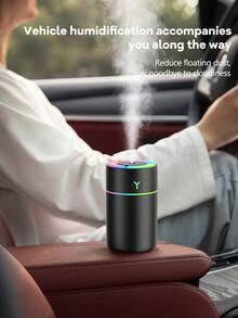 New Spray Humidifier USB Charging Portable Small Aromatherapy Large Fog Volume Air Fragrance Machine Aroma Diffuser Electric Scent Diffuser Nebulizer For Office Home Car Air Fresheners Diffuser Essential Oils Vaporizer - Car Humidifier - View 11