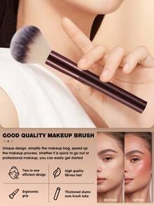 6/14件套化妆刷及海绵套装，包含12支化妆刷，其中3支为双头多功能刷，采用优质合成纤维制成，涵盖散粉刷、粉底刷、晕染刷、蜜粉刷、腮红刷、遮瑕刷、眼影刷等多种类型，适合所有肤质和用户。另含2个化妆海绵。 - 彩色 - 查看 7