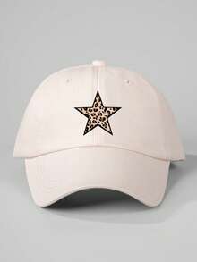 1 件印花星星鸭舌帽，可调节户外遮阳帽，适合男孩和女孩，适合春季、秋季、旅行、海滩、度假 - 棒球帽 - 查看 19