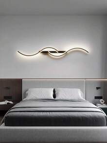 Minimalist Creative Grid Wall Lamp, Bedroom Bedside Lamp, Living Room Background Wall Light, Modern Luxury Staircase Corridor Light - Multicolor - View 2