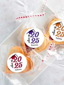 Pegatinas personalizadas de graduación 2025, pegatinas personalizadas de la clase de 2025, etiquetas de graduación 2025, etiquetas de favor de fiesta de graduación redondas, pegatinas de regalo, etiquetas de favor de fiesta de graduación, pegatinas de favor de fiesta de graduación, etiquetas de favor de fiesta de graduación personalizadas, clase de 2025 - Multicolor - Ver 2