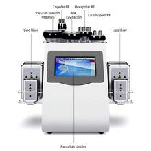 Versatile 6-In-1 RF Laser Cavitation Machine CAVITATION + VACUUM + MULTIPOLAR LASER RF + LASER - US A Type Plug(110-127V) - View 4