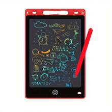 Tableta de dibujo LCD de 8.5 pulgadas: gran almohadilla para escribir y hacer bocetos con colores brillantes y seguros para los ojos, ideal para notas, hogar, escuela, oficina - juguete de viaje y regalo de Navidad perfecto, tableta de dibujo digital, pizarra para grafiti, vuelta al cole