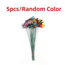 أشواك فراشات تضيء في الظلام - ديكور نباتات بأصص - مثالية للزينة في الحدائق والأماكن الخارجية! - متعدد الألوان - مشاهدة 14