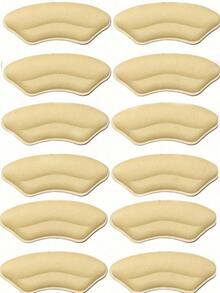 4 件装鞋跟垫，适合过大鞋子，自粘式鞋跟保护器，鞋跟插入物，提高鞋子的贴合度和舒适度，防止鞋跟滑落和起水泡，鞋子和靴子配件，男孩情人节心形女士情人节 - 彩色 - 查看 15