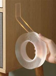 1pc/Double-Sided Tape Washable Seamless Transparent Double-Sided Sticker Magic Blanket Fixed Row Auxiliary Adhesive