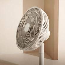 2025 Hottt New Arrivals-Duux Whisper Sence Standing Fan, 7 Cooling Speeds, Ultra Quiet Fan, Oscilatng, Adjustable Tilt, Night Mode, Timer, Modern & Sk Dign, Matte White-EU MODEL - Bildfarbe - View 2