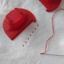 Set di strumenti per cucire, modello di distanza per aghi da cucire, modello per la creazione di punti di cucito uniformi con tre misure, tappetino antiscivolo, accessorio per il trattamento delle cuciture fai-da-te, strumento ausiliario per il quilting e la cucita