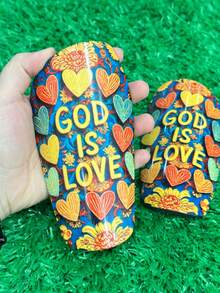 1 Pair 15x7cm Slot-In Style Football Shin Guards, PBT Outer Layer & EVA Lining, Lightweight - Coral Orange - View 4