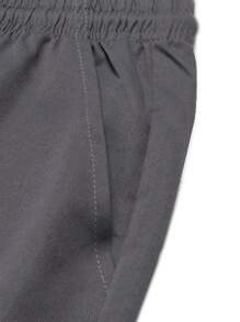 Yemwry Men's Solid Color Pocket Casual Pants, Everyday Wear