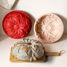 1pc Silicone Baking Pan Set, Non-Stick Baking Tray, Suitable For Oven, Cake Pans, Silicone Cake Molds - Multicolor - View 1