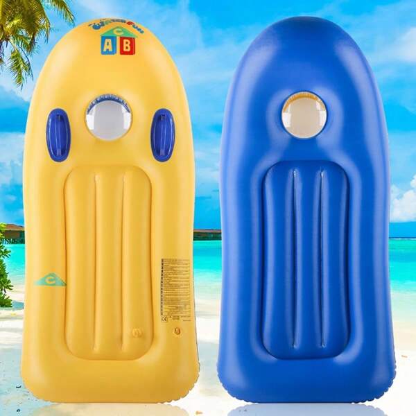 1 pièce Planche de surf gonflable épaisse en PVC, flotteur d'eau, plateforme flottante gonflable