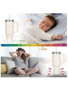 兼容斯坦利杯配件保护性闪亮硅胶靴套，兼容 20-40 盎司的玻璃杯和 12 盎司-24 盎司的瓶子，闪光减少凹痕套筒盖适用于更多瓶子/玻璃杯底部 2.83-2.95 英寸 - 彩色 - 查看 4