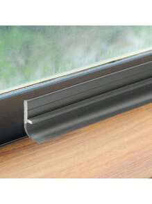 45cm/2pcs Door Bottom Weather Stripping, Self-Adhesive Door Window Draft Stopper, Soundproof Noise Reduction Seal Strip Room Decor Kitchen Decor Bathroom Decor Kitchen Bathroom