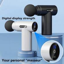 Mini Fascia Gun Wireless Massage Gun Muscle Relaxation Massage Equipment Neck Membrane Rob Cervical Spine Massage Instrument,800mAh - Multicolor - View 10