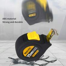 [Thick & Durable + High Precision] 3 Meters, 5m Tape Measure & 1m, 2m Steel Adhesive Measuring Tape, Dual Inch/Metric Scale, Woodworking, Electrician Tools, Rubber Anti-Drop Shell + Strong Adhesive, Workbench, Saw Table, Drawing Table Portable Measuring Kit