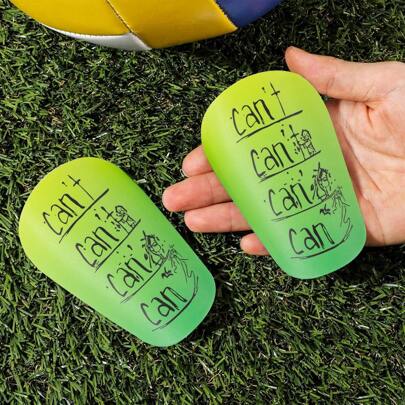 1 Paar Mini Master Can Fußball Schienbeinschoner, dick und langanhaltend Mini Fußball Beinschoner, geeignet für alle Jahreszeiten