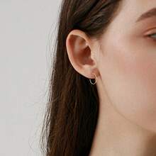 MDFUN 不锈钢环形耳环，316L 钢女士环形耳环，尺寸从 20 毫米到 60 毫米