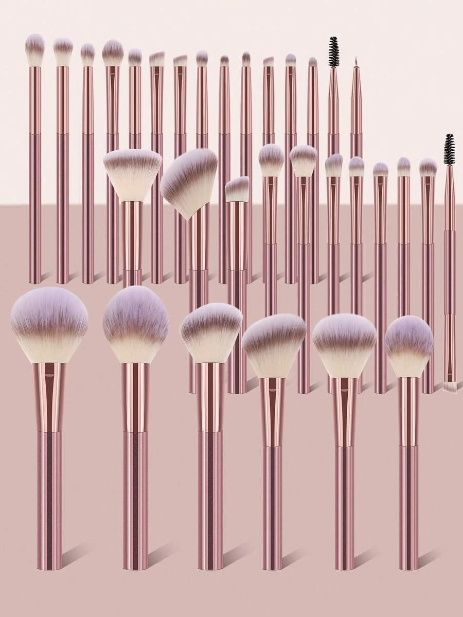15/20/25/30支化妆刷套装，优质合成毛眼影晕染刷套装，化妆工具
