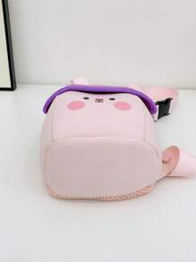 1 pieza Bolso de hombro ligero para niños, Bolsa impermeable pequeña, Bolso cruzado lindo, Bolsa de almacenamiento mini de dibujos animados, Regalo ideal de cumpleaños/vacaciones