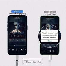 1 pieza Cable auxiliar para auto de tipo Nylon trenzado de Type-C/Lightning a 3.5mm, compatible con 16/15/14/13/12/11/XR/XS/iPad, adaptador de auriculares, cable de extensión - Patrón de piel de serpiente - Ver 4