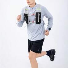 Running Vest Backpack For Men Women, Camel Hydration Vest, Hydration Backpack For Hiking Trail Running Cycling Race Marathon, Running Phone Holder Vest(Only Backpack Without Bladder)