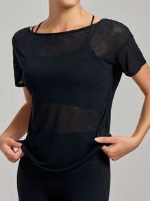 Tops Pretos Sexy, Tops Verão Esportes Costas Nuas, Top Esportivo de Yoga Costas Nuas, Top Academia