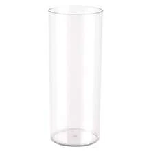 1 pièce Vase cylindrique en acrylique, vase à fleurs transparent de style contemporain pour fleurs fraîches, plantes hydroponiques, décoration de la maison ou du mariage, centre de table de restaurant - durable et incassable
